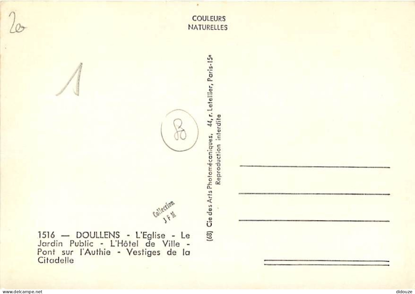 80 - Doullens - Multivues - Carte Neuve - CPM - Voir Scans Recto-Verso - Doullens