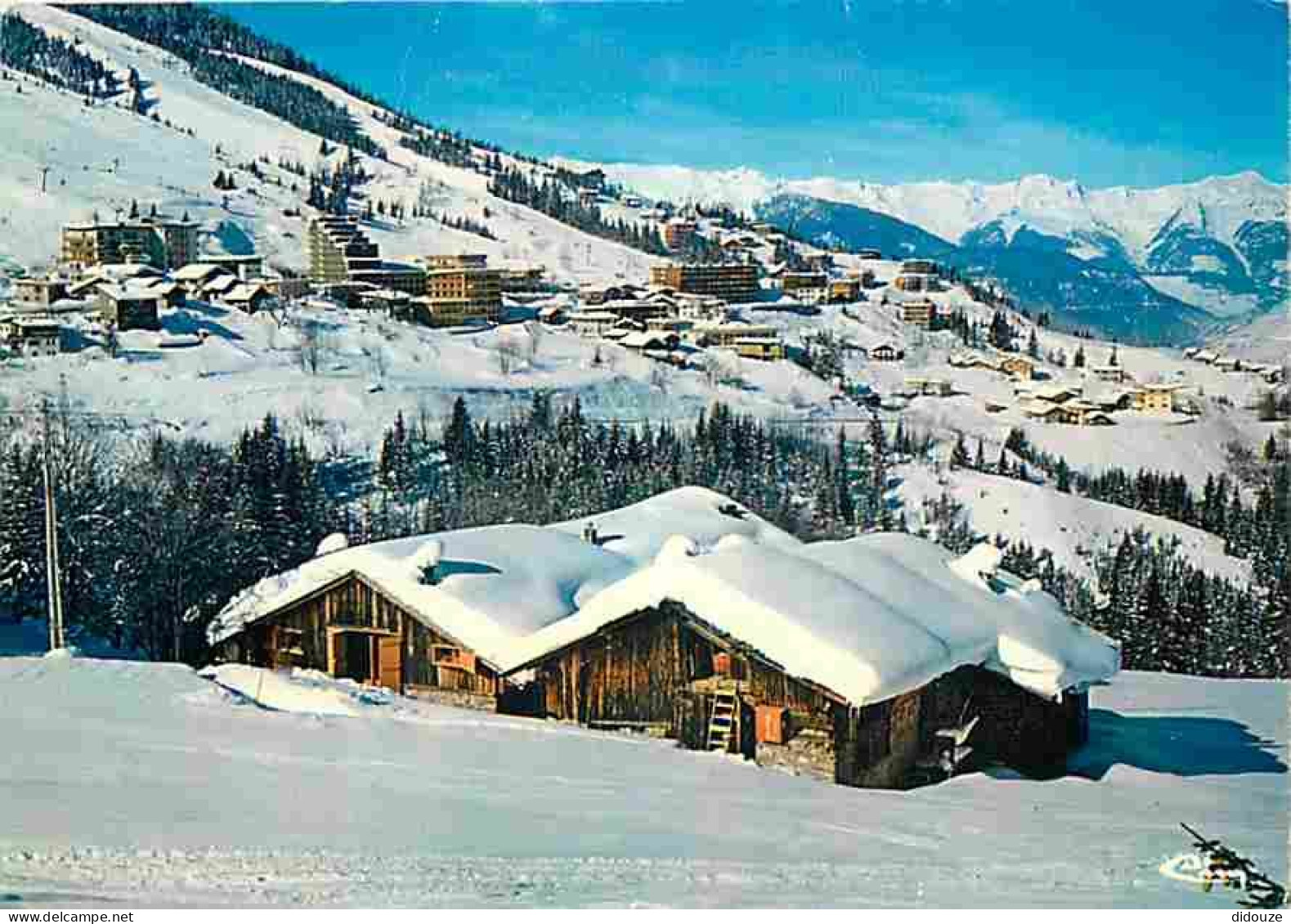 73 - Courchevel - Depuis Le Hameau Les Rosières - Echappée Sur La Station - CPM - Voir Scans Recto-Verso - Courchevel