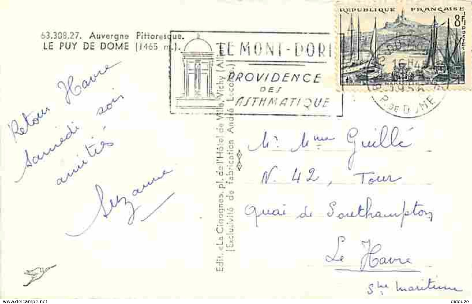 63 - Le Puy De Dome - Vue Générale - CPM - Voir Scans Recto-Verso - Autres & Non Classés