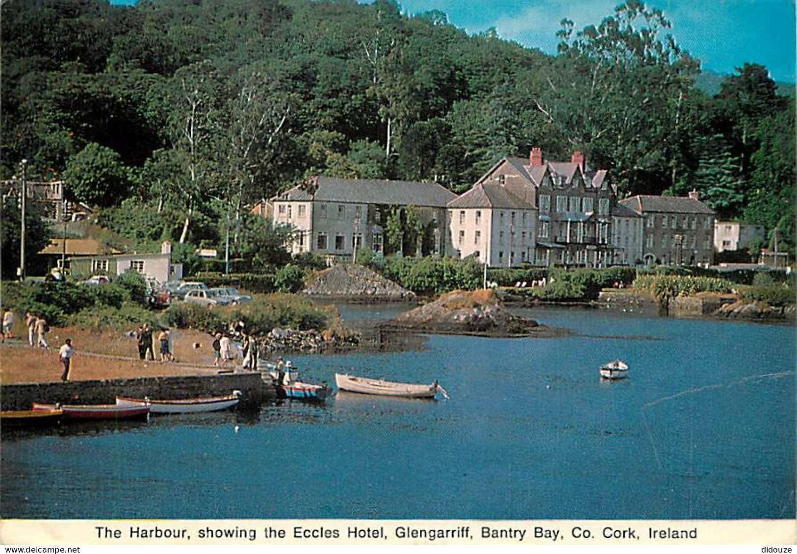 Irlande - Cork - Glengarriff - Bantry Bay - The Harbour, Showing The Eccles Hotel - Etat Léger Pli Visible - Ireland - C - Cork