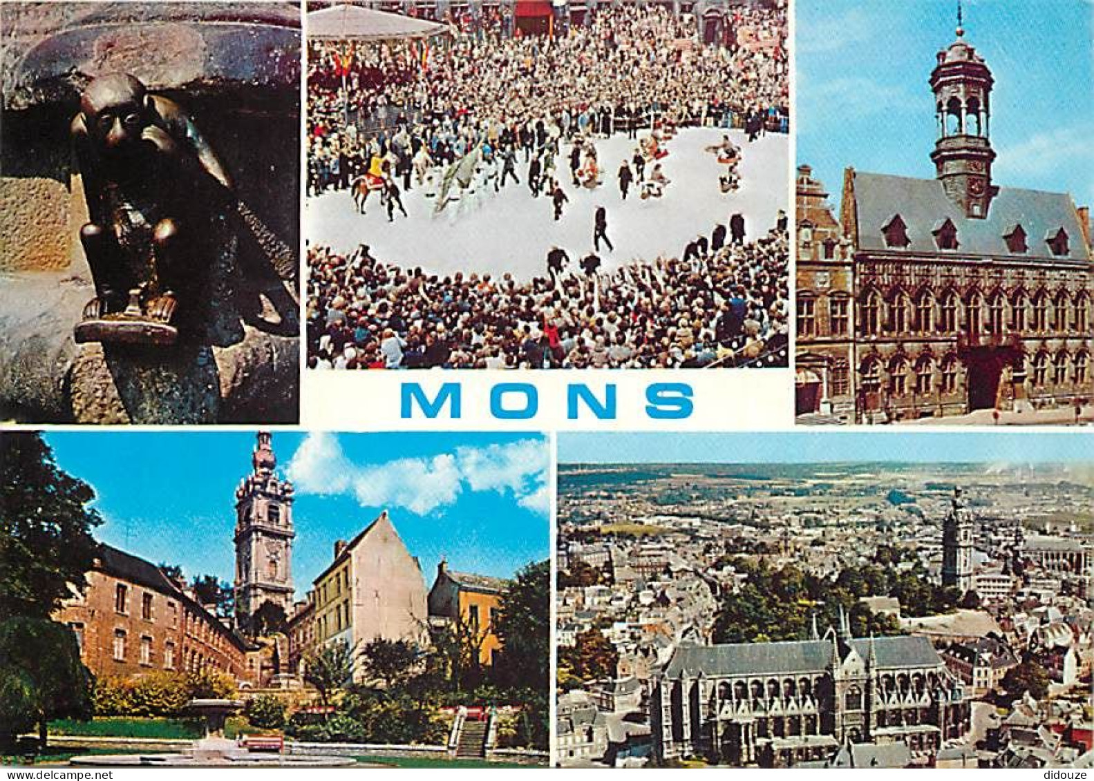 Belgique - Mons - Multivues - Carte Neuve - CPM - Voir Scans Recto-Verso - Mons