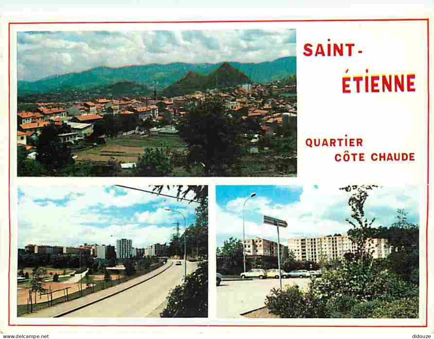 42 - Saint-Etienne - Quartier Cote Chaude - Multivues - CPM - Voir Scans Recto-Verso - Saint Etienne