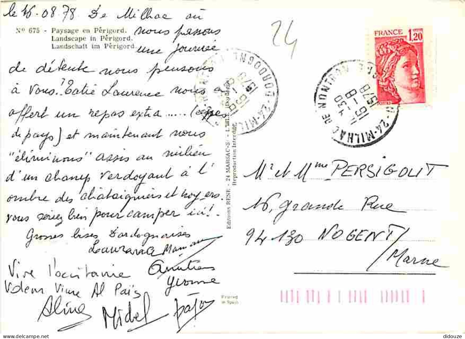 24 - Dordogne - Paysage En Périgord - CPM - Voir Scans Recto-Verso - Autres & Non Classés