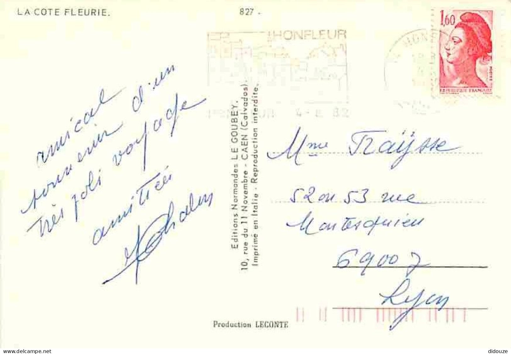 14 - Calvados - La Cote Fleurie - Multivues - Plage - Flamme Postale - CPM - Voir Scans Recto-Verso - Autres & Non Classés