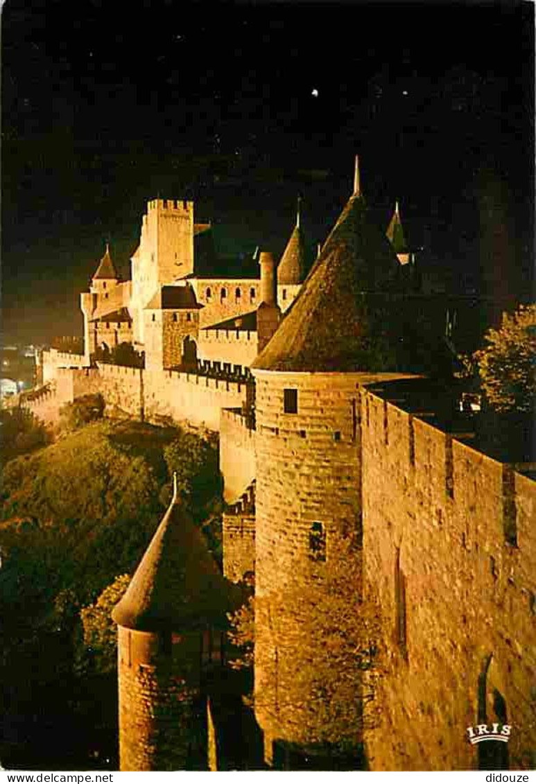 11 - Carcassonne - La Cité Médiévale - Vue De Nuit - Carte Neuve - CPM - Voir Scans Recto-Verso - Carcassonne