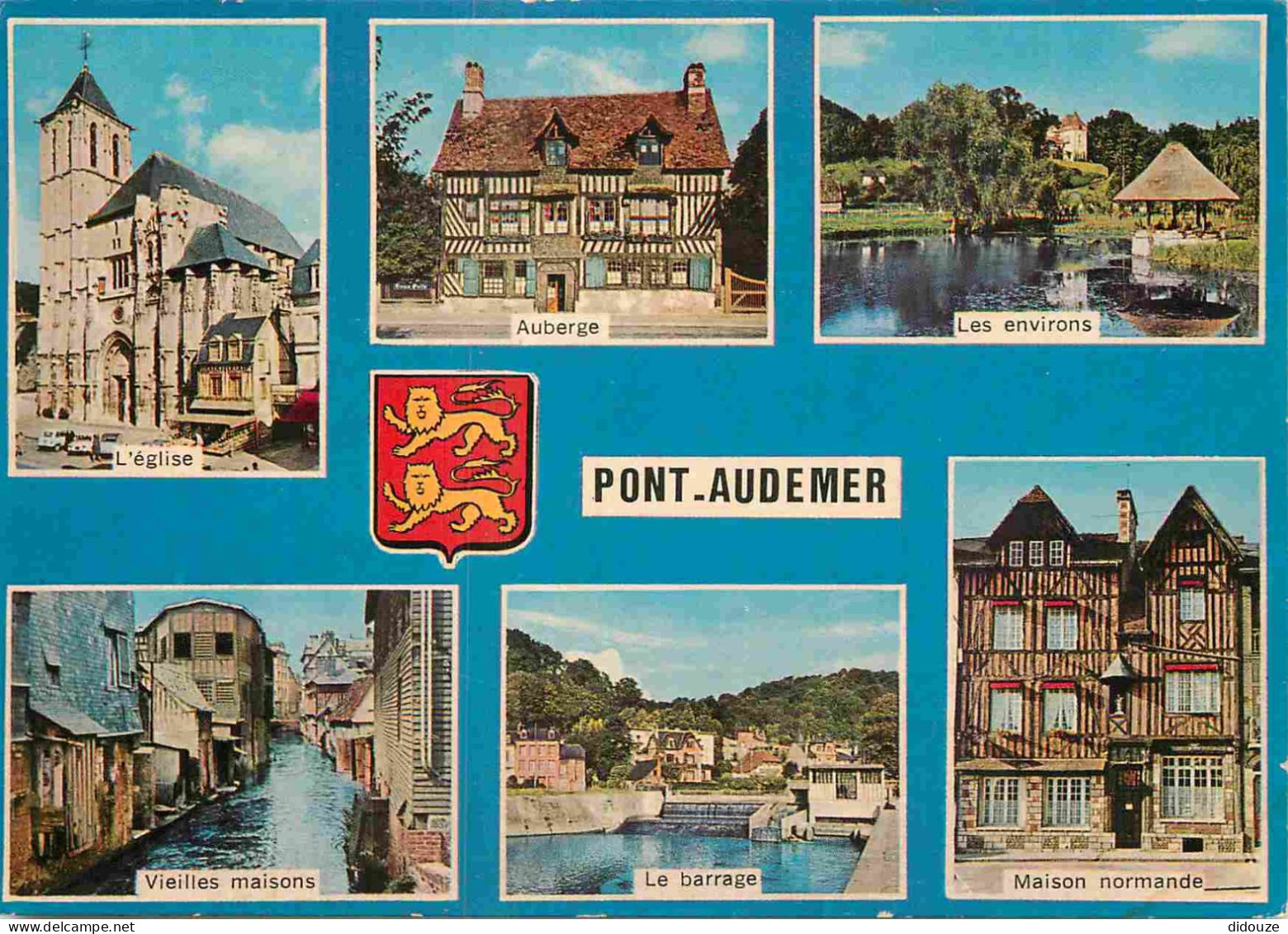 27 - Pont Audemer - Multivues - CPM - Voir Scans Recto-Verso - Pont Audemer