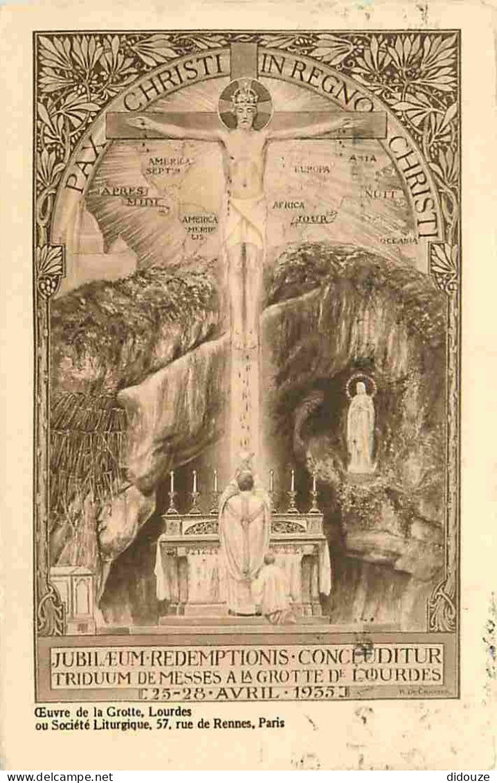 65 - Lourdes - Ville Connue Pour Son Pèlerinage Chrétien - CPA - Voir Scans Recto-Verso - Lourdes