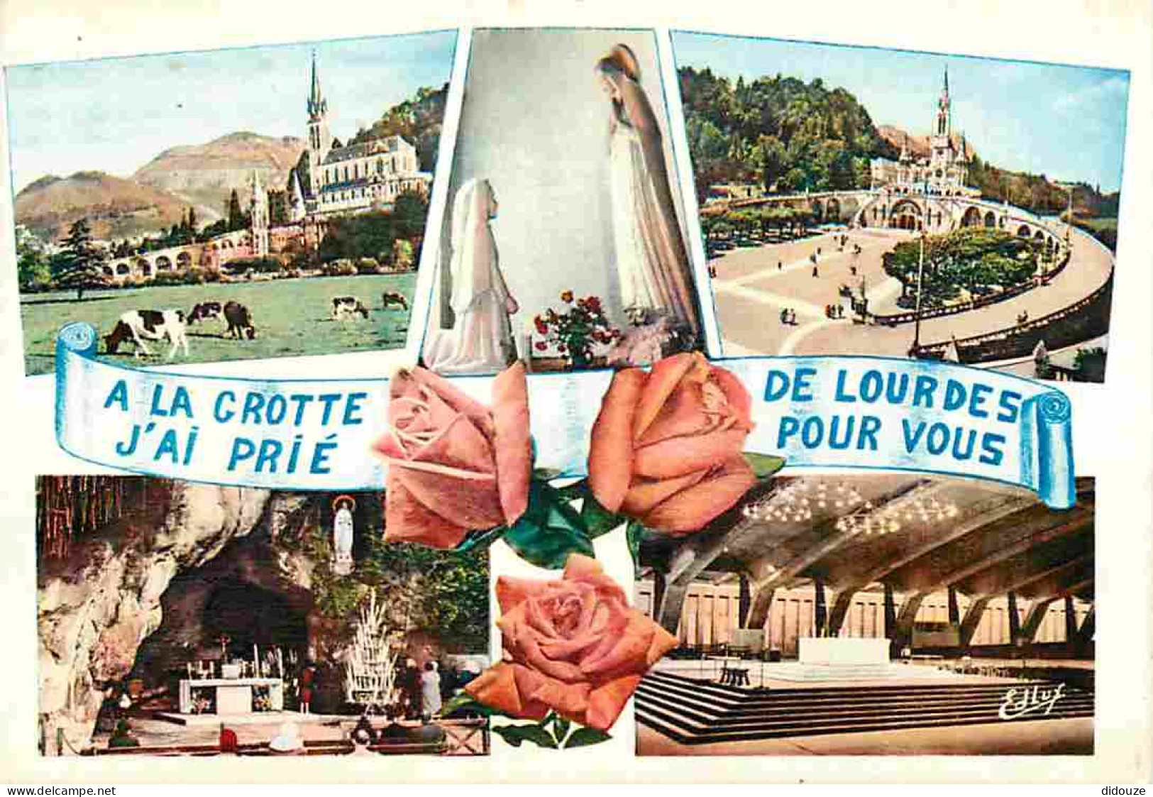 65 - Lourdes - Ville Connue Pour Son Pèlerinage Chrétien - CPA - Voir Scans Recto-Verso - Lourdes