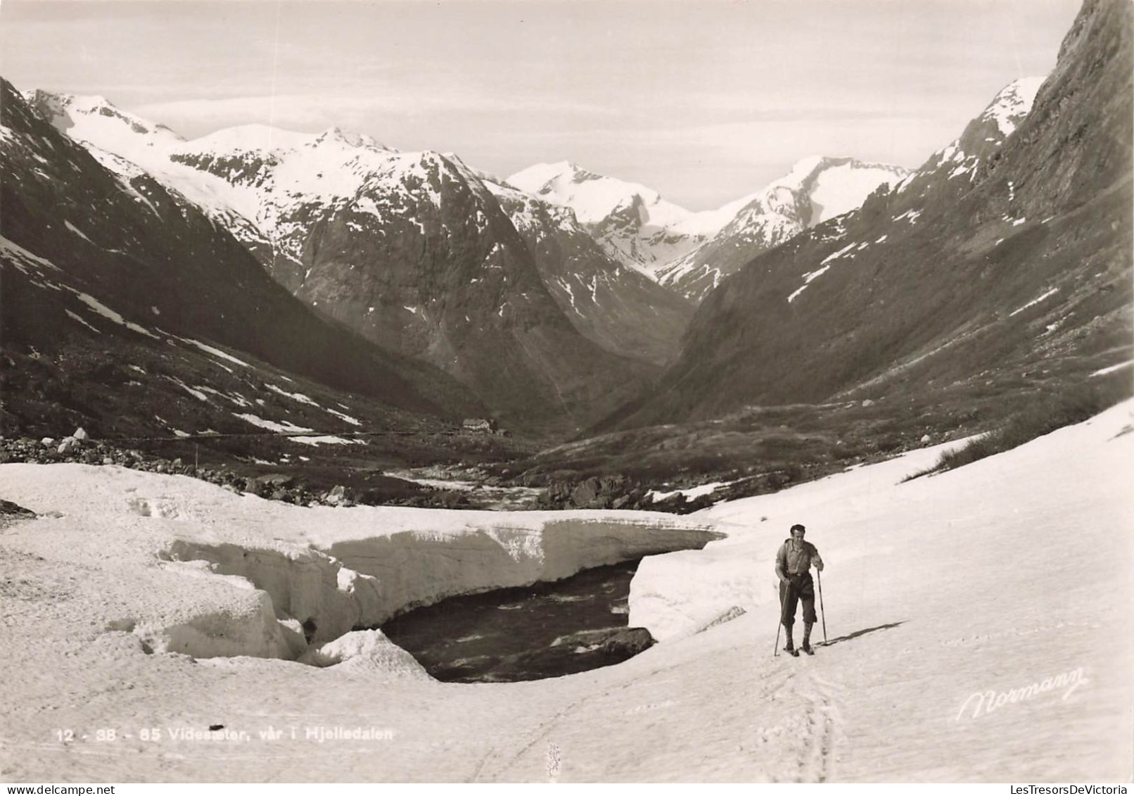 NORVEGE  - Videssater Var I Hjelledalen - Animé - Carte Postale - Norvège