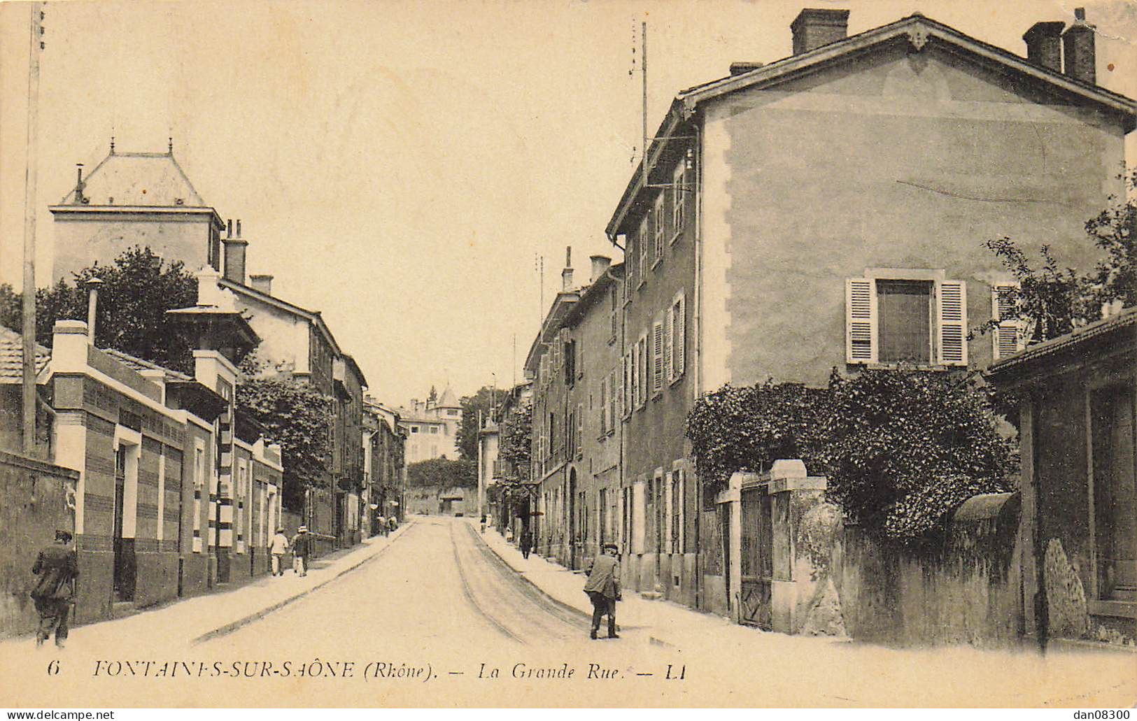 69 FONTAINES SUR SAONE LA GRANDE RUE - Altri & Non Classificati