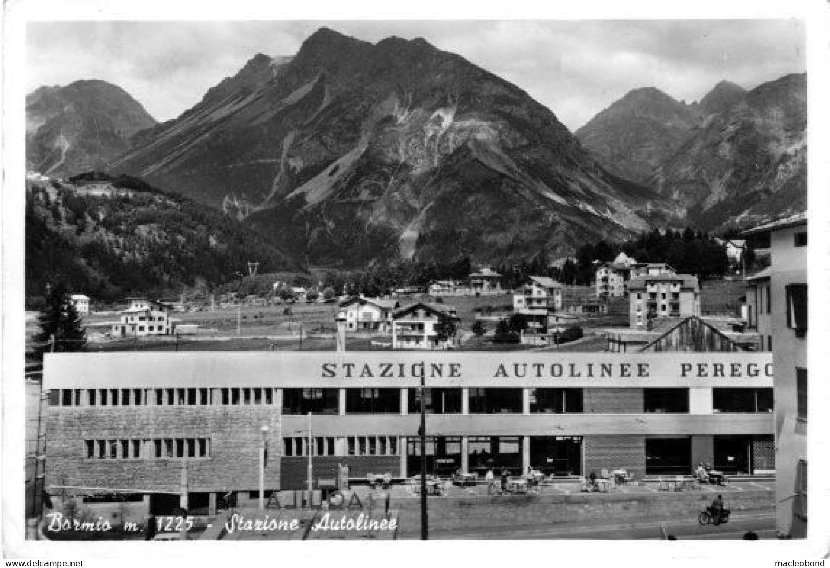 Bormio (Sondrio) - Lotto Di 2 Cartoline Formato Grande Delle Autolinee Perego - Sondrio