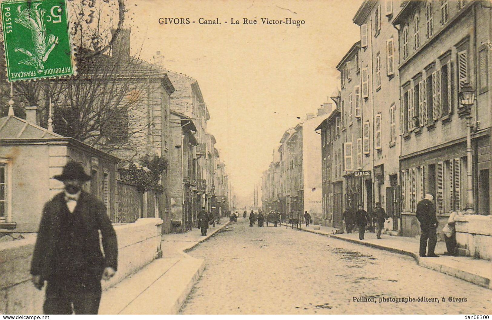 69 GIVORS CANAL LA RUE VICTOR HUGO - Givors