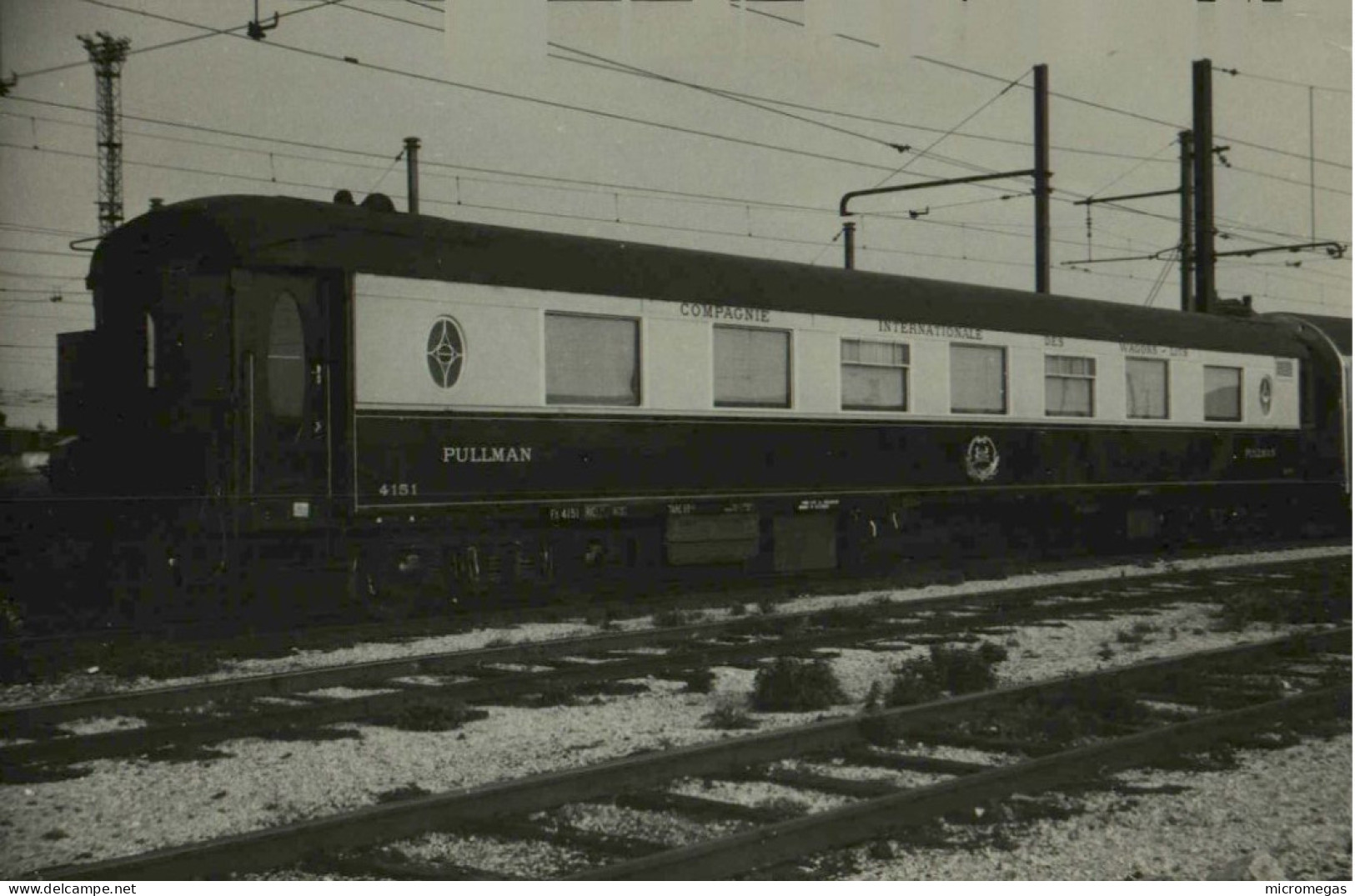 Reproduction - Voiture Pullman Série 4148 à 4164, E.I.C. 1929 - Petit Pli - Eisenbahnen