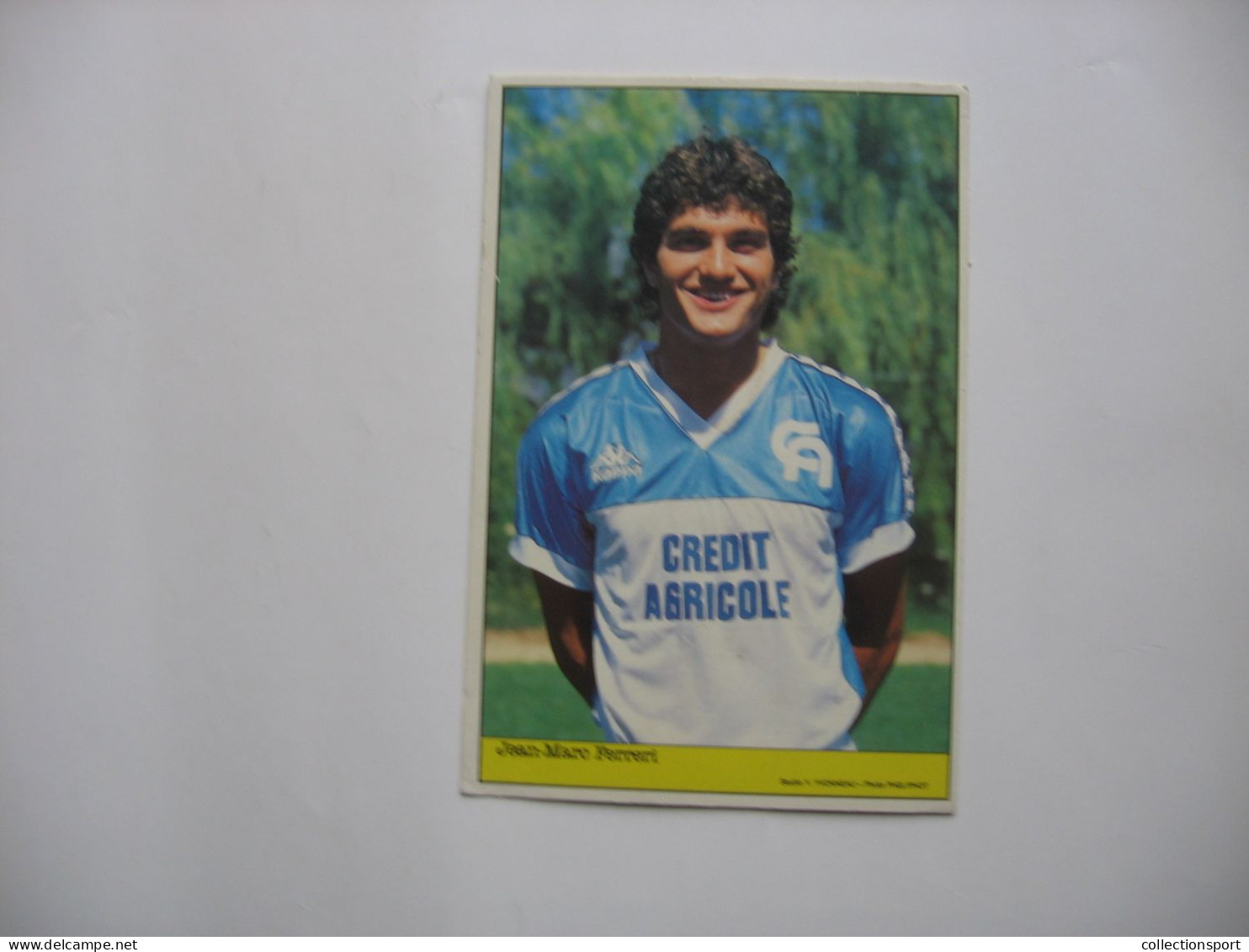 Football - Carte Officielle AJ Auxerre 85? Jean-Marc Ferreri - Soccer