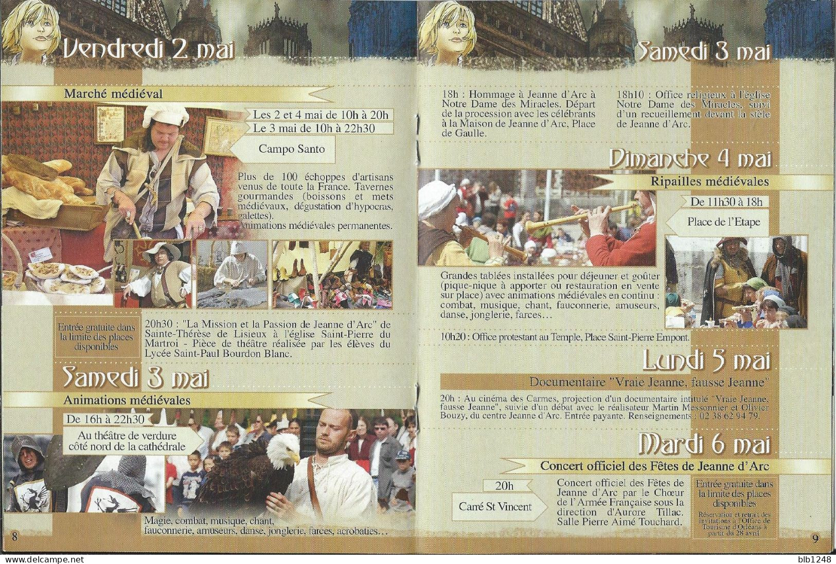 Vieux Papiers > Programme Des Fetes Jeanne D'Arc Orleans 2008 - Programmes