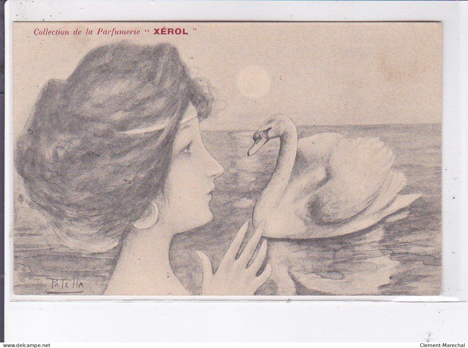 PUBLICITE : Collection De La Parfuemerie Xerol (illustrée Par Patella) - Très Bon état - Publicité