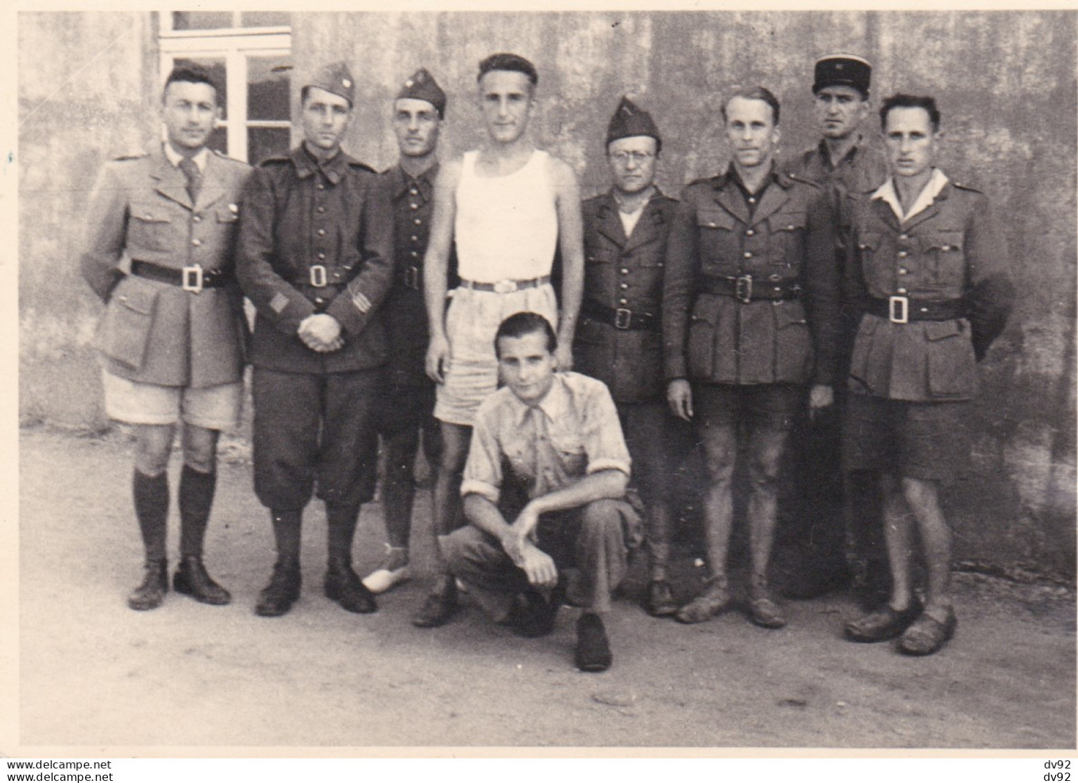 CAMP DE PRISONNIERS POUR OFFICIERS OFF.LAG IVD CAMP D ELSTERHORST PROCHE DE DRESDES (SAXE) 1942 - Guerre, Militaire
