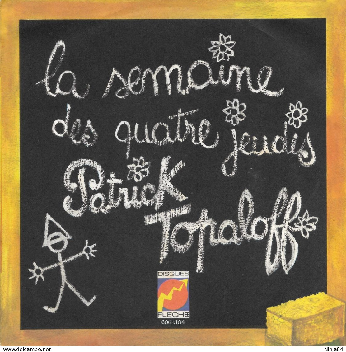 SP 45 RPM (7") Patrick Topaloff  "  La Semaine Des Quatre Jeudis  " - Autres - Musique Française