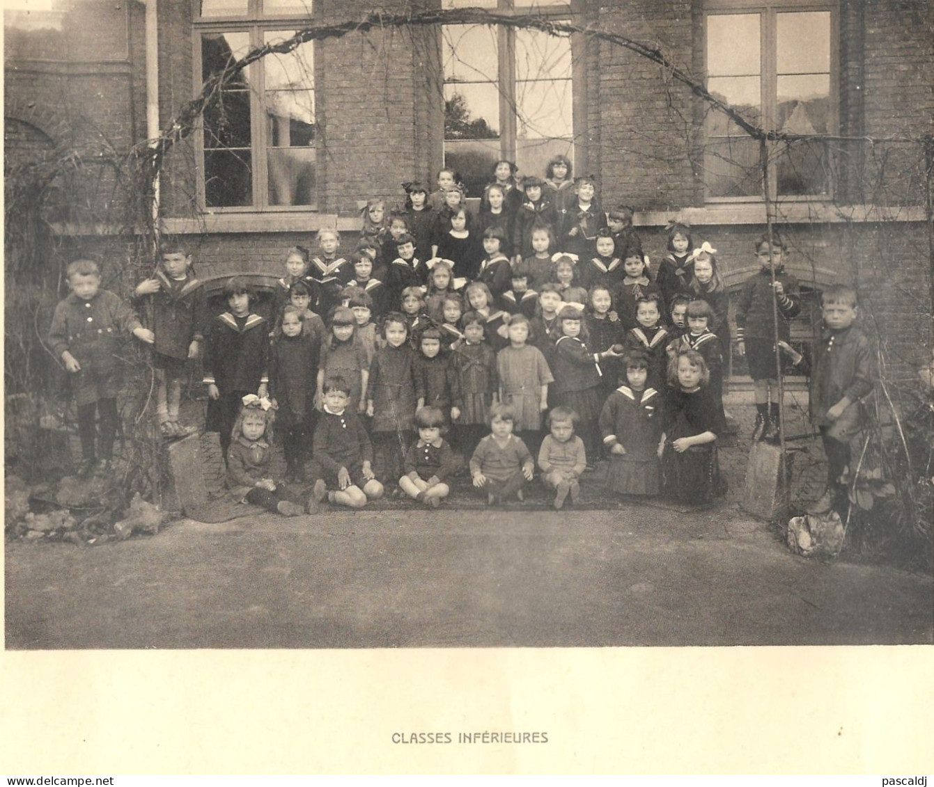 BRAINE-LE-COMTE - Ecole Soeurs Notre-Dame - Classes Inférieures - Ancienne Photo Imprimée Sur Papier - Non Classés