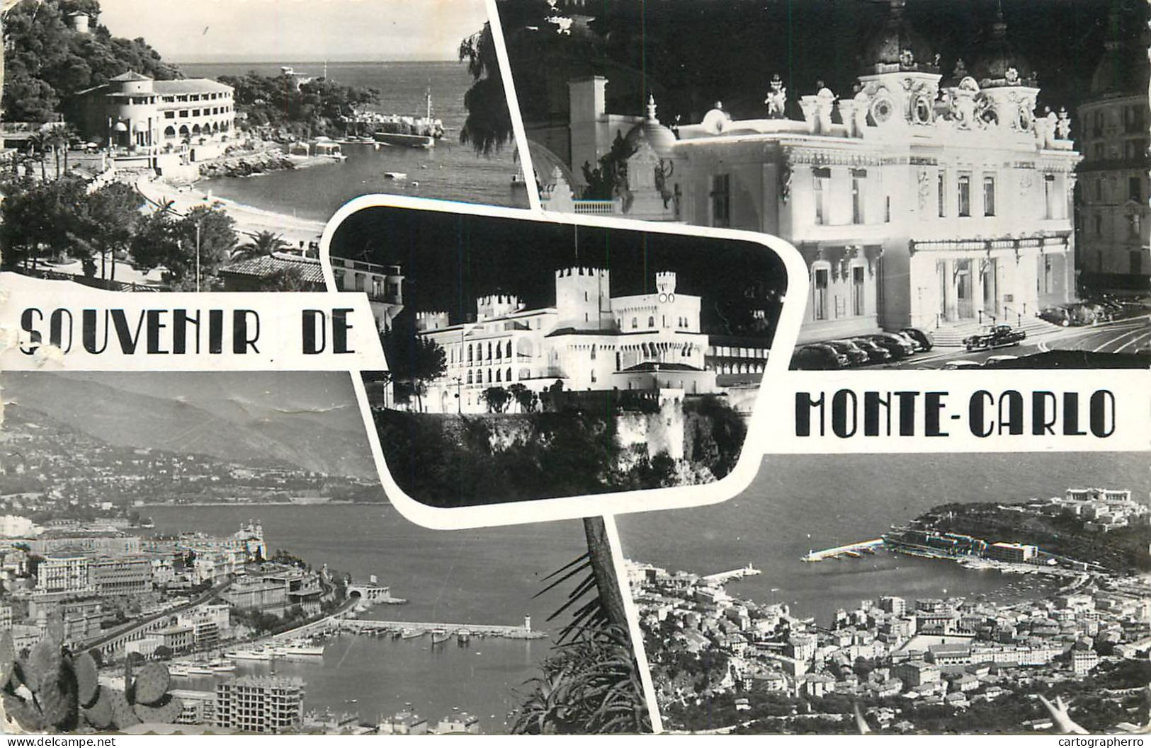 Postcard Monaco Monte Carlo Prince's Palace - Monte-Carlo