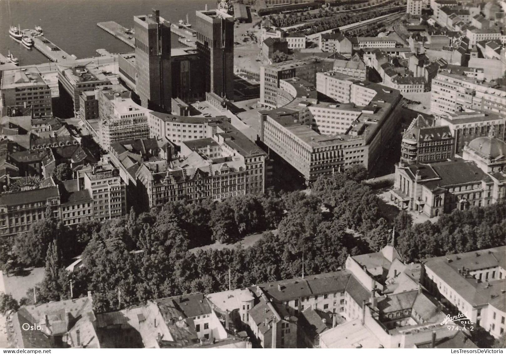 NORVEGE  - Oslo - Vue Générale De La Ville - Carte Postale - Norvège