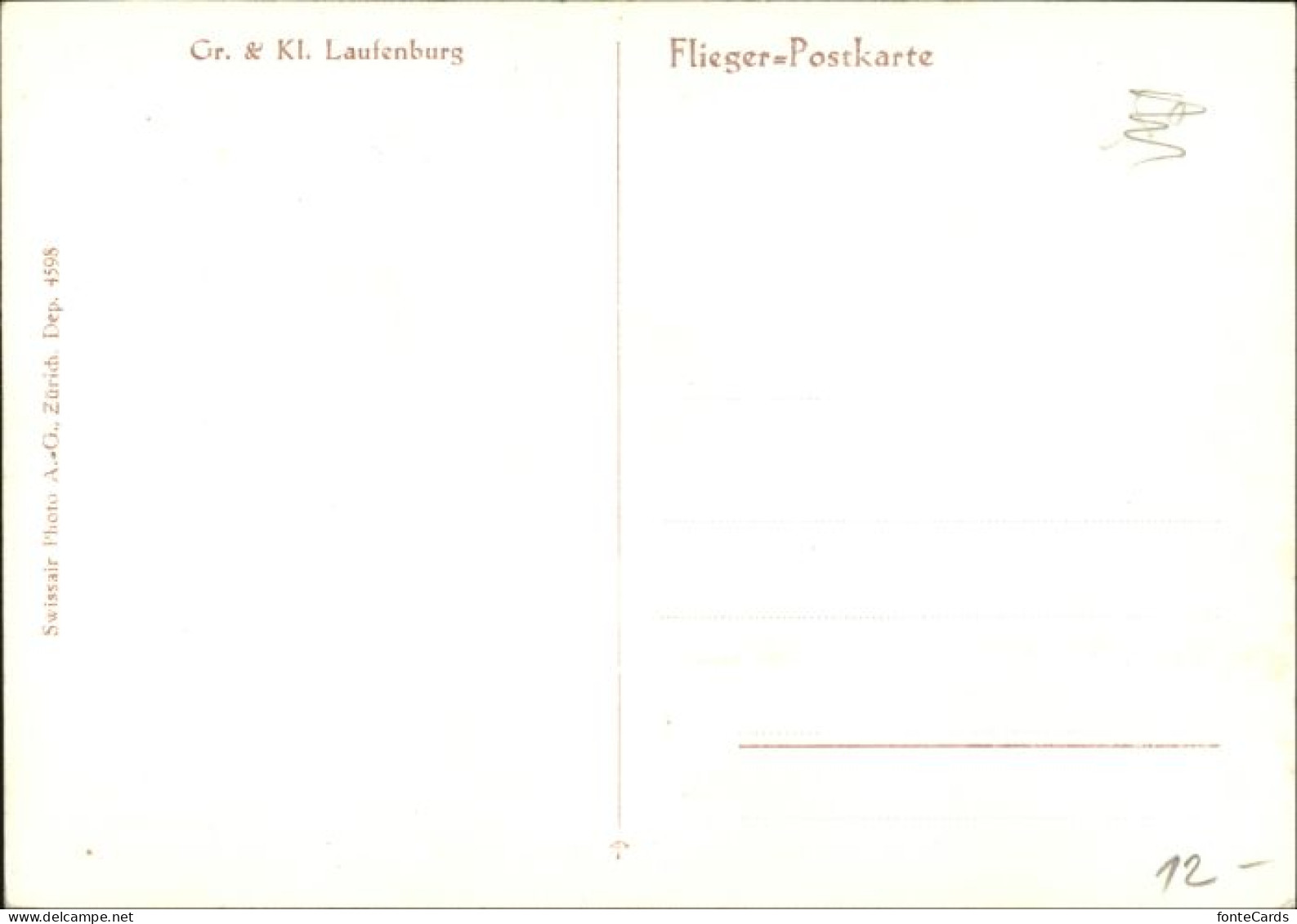 10722762 Laufenburg Laufenburg Fliegeraufnahme *  - Andere & Zonder Classificatie