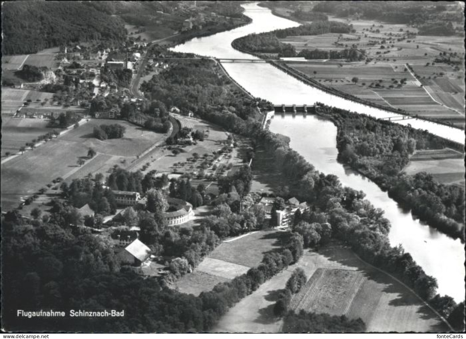 10722747 Schinznach Bad Schinznach Bad Fliegeraufnahme X Schinznach Bad - Andere & Zonder Classificatie