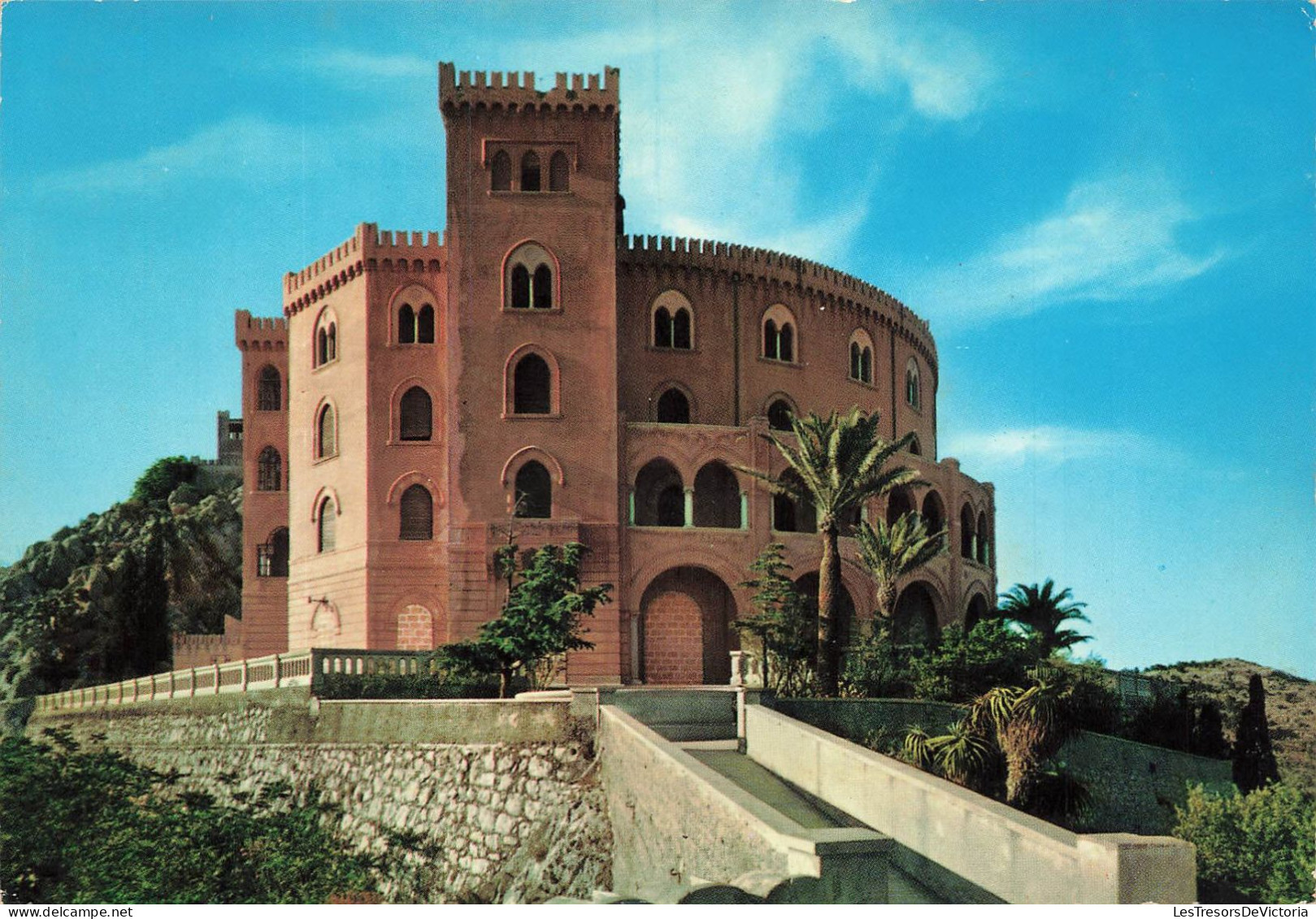 ITALIE - Palermo - Vue Sur Le Château Utveggio - Vue De L'extérieure - Carte Postale Ancienne - Palermo