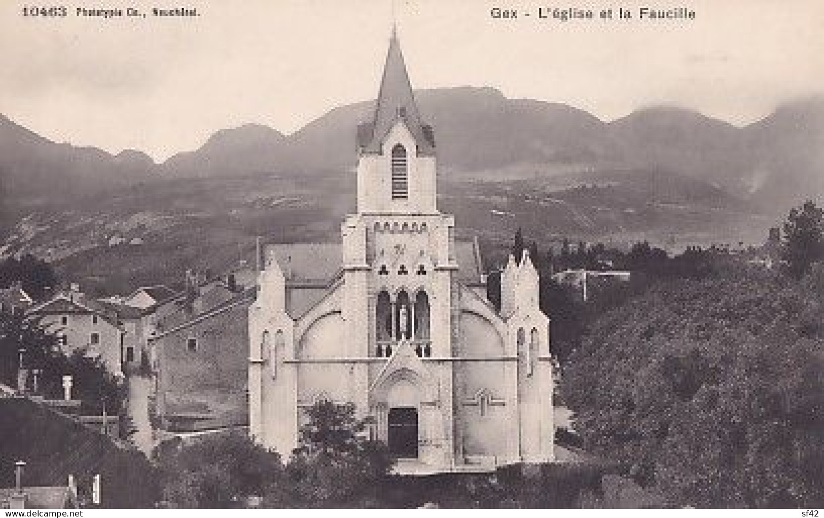 GEX                      église Et La Faucille - Gex