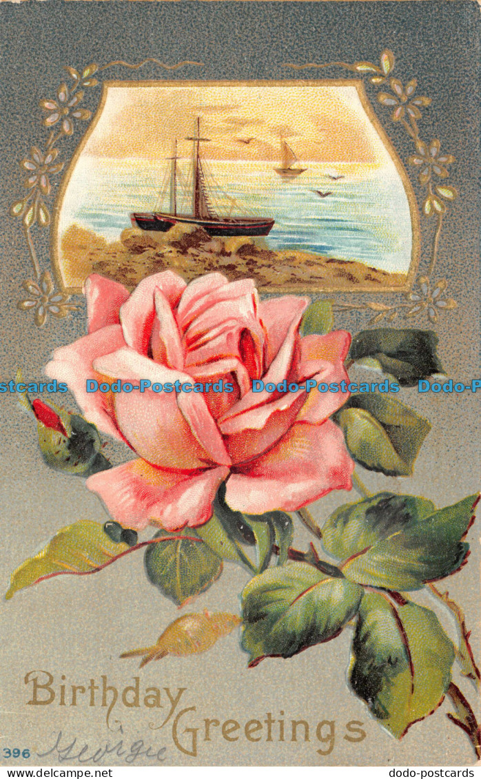 R103277 Birthday Greetings. 1910 - Monde