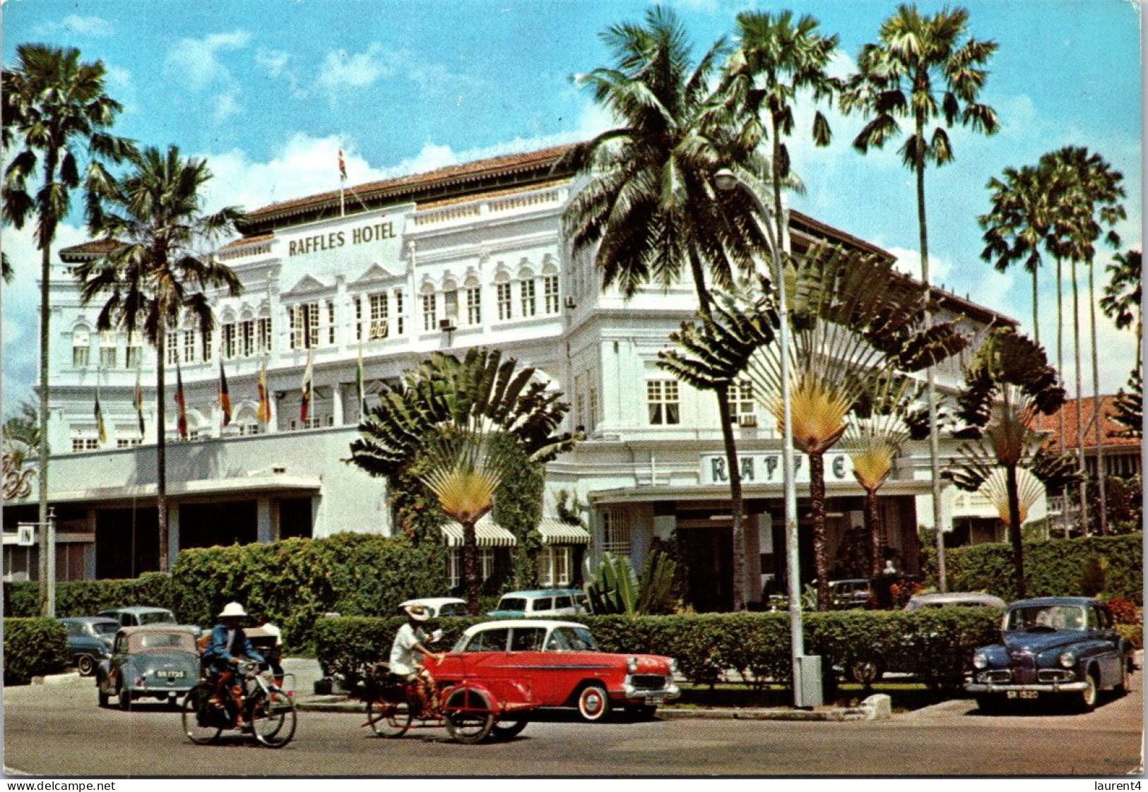 21-5-2024 (5 Z 45) Singapore (posted To Australia 1981) Raffles Hotel - Hoteles & Restaurantes