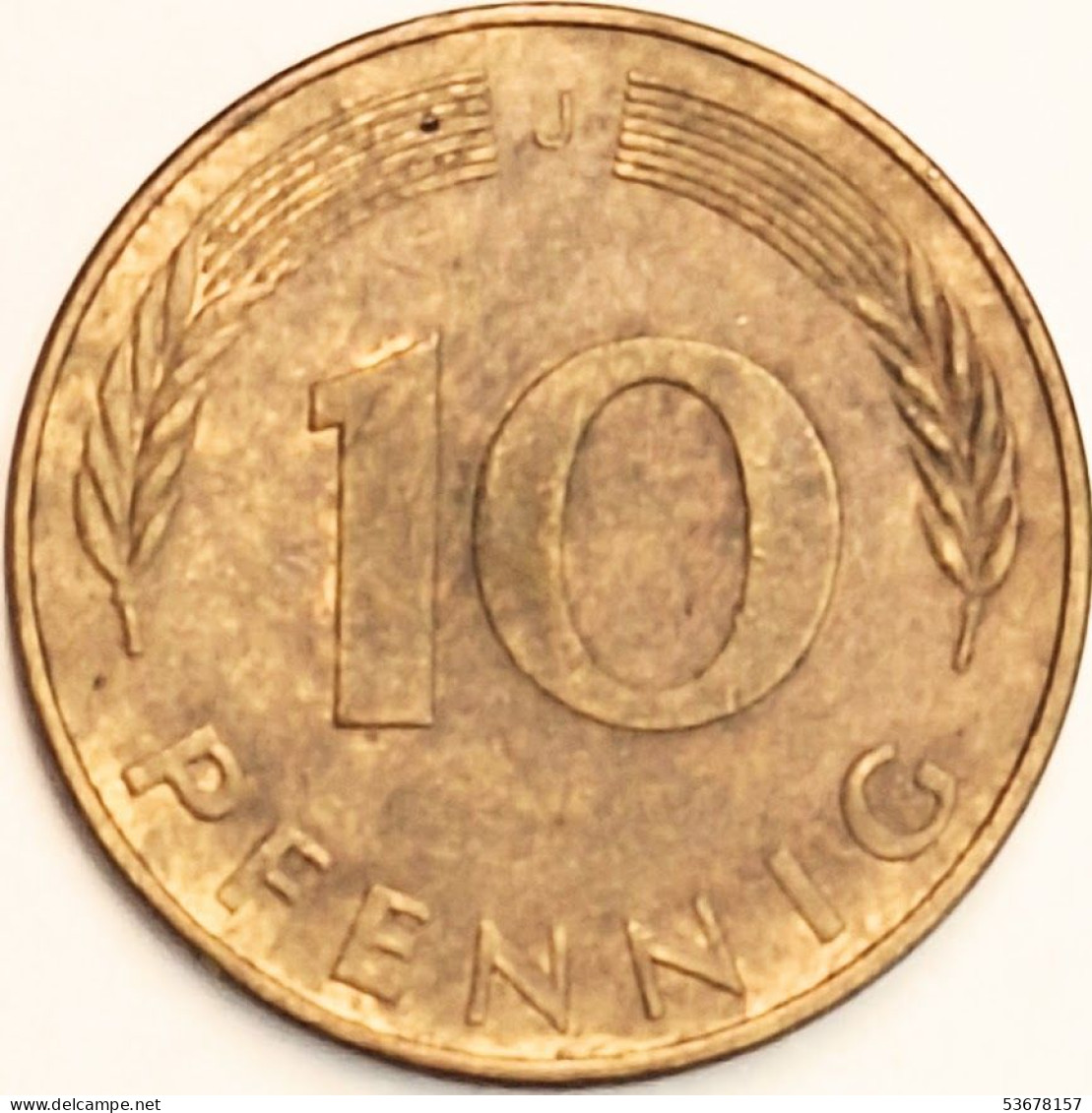Germany Federal Republic - 10 Pfennig 1978 J, KM# 108 (#4662) - 10 Pfennig