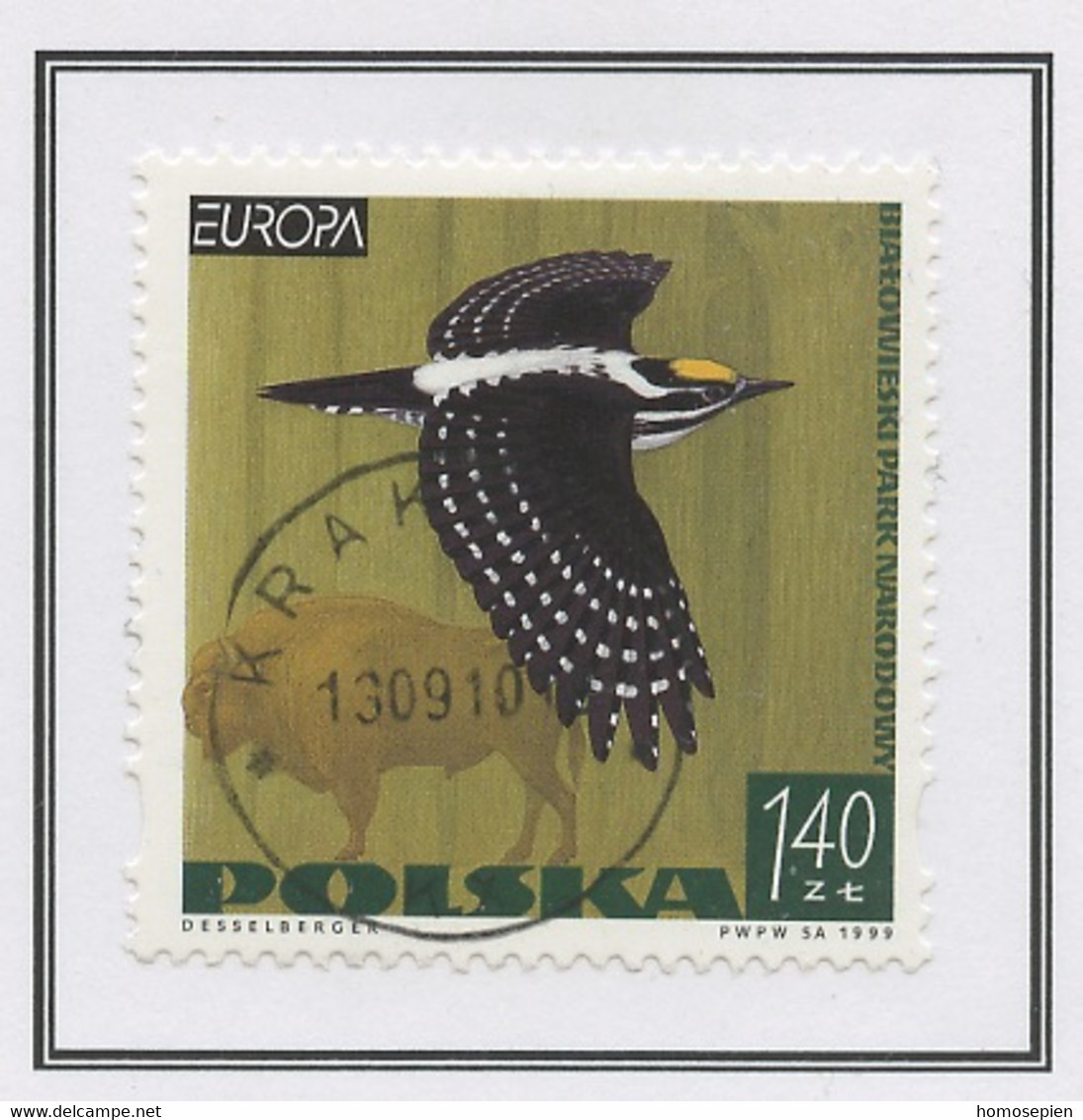 Pologne - Poland - Polen 1999 Y&T N°3549 - Michel N°3763 (o) - 1,40z EUROPA - Oblitérés