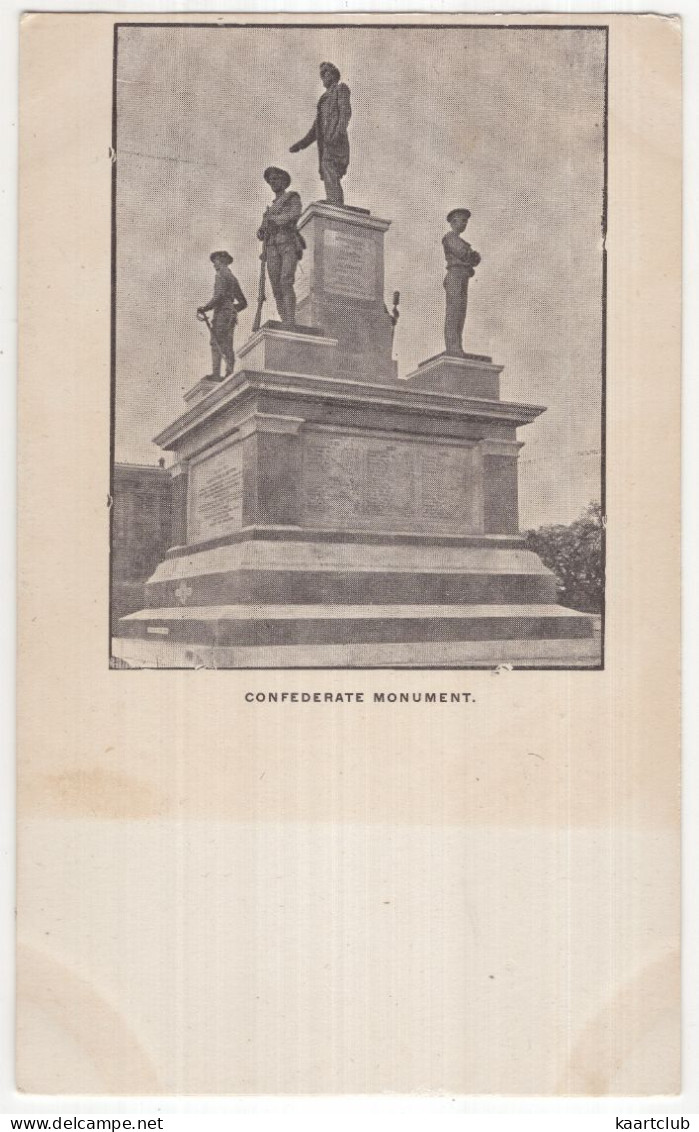 Confederate Monument.  - (Confederate Soldiers Monument, Austin, Texas, USA) - Austin