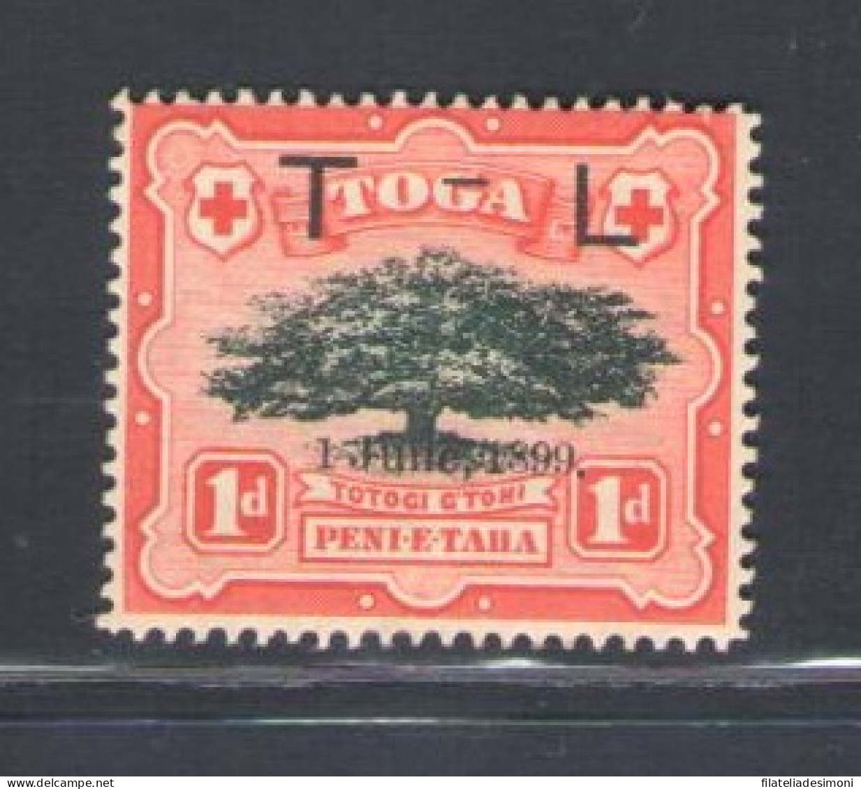 1899 Tonga - Stanley Gibbons N. 54 - MH* - Other & Unclassified