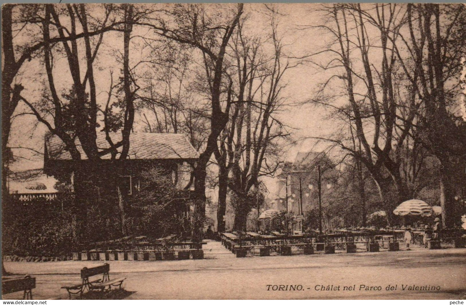 N°3211 W -cpa Torino -chalet Del Parco Del Valentino- - Other Monuments & Buildings