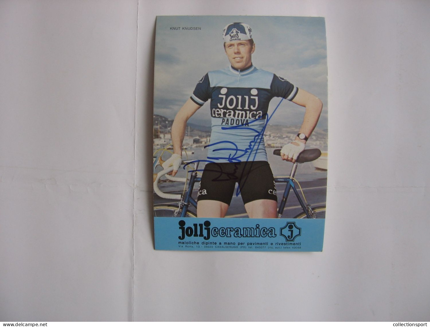 Cyclisme  -  Autographe - Carte Signée Knut Knudsen - Ciclismo