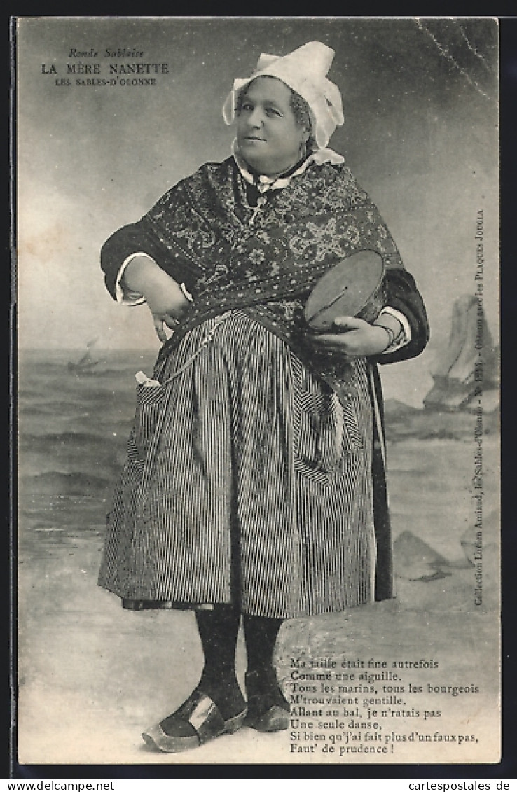 CPA Les Sables-d`Olonne, La Mère Nanette  - Sables D'Olonne