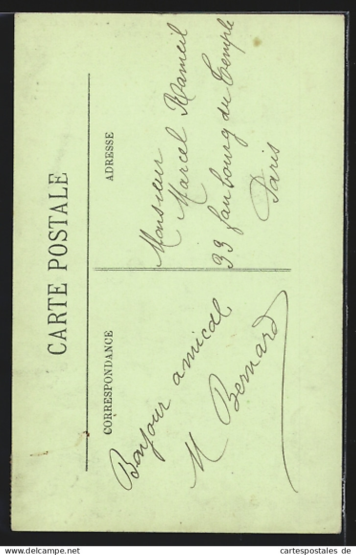 CPA Cherbourg /Normandie, Type Normand, M. Gohel Dans Le Jardigny  - Ohne Zuordnung