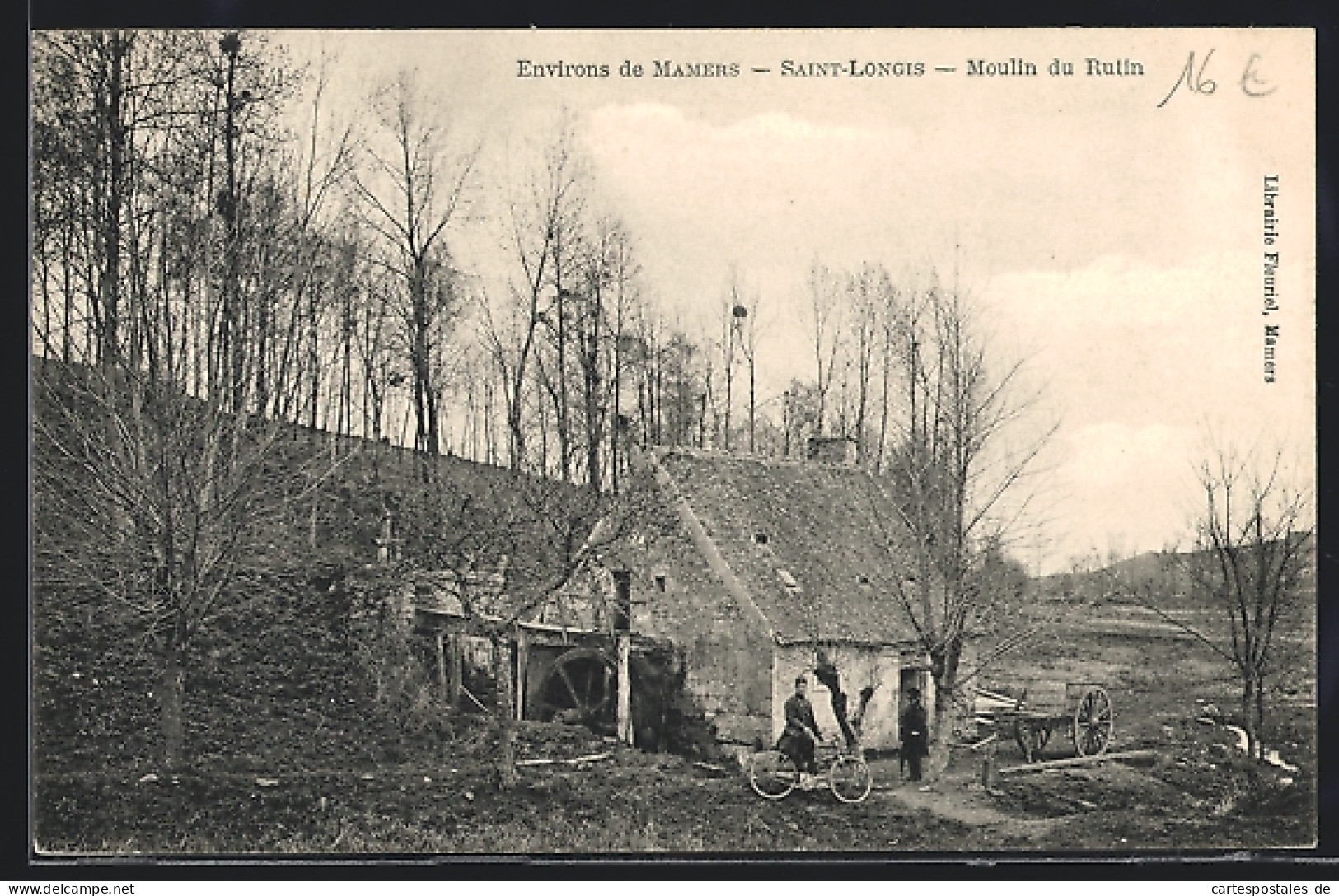 CPA Saint-Longis, Moulin Du Rutin  - Other & Unclassified