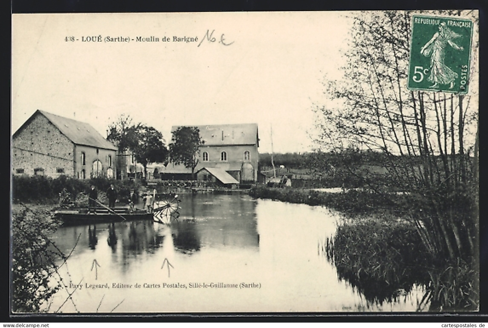 CPA Loué, Moulin De Barigné  - Andere & Zonder Classificatie