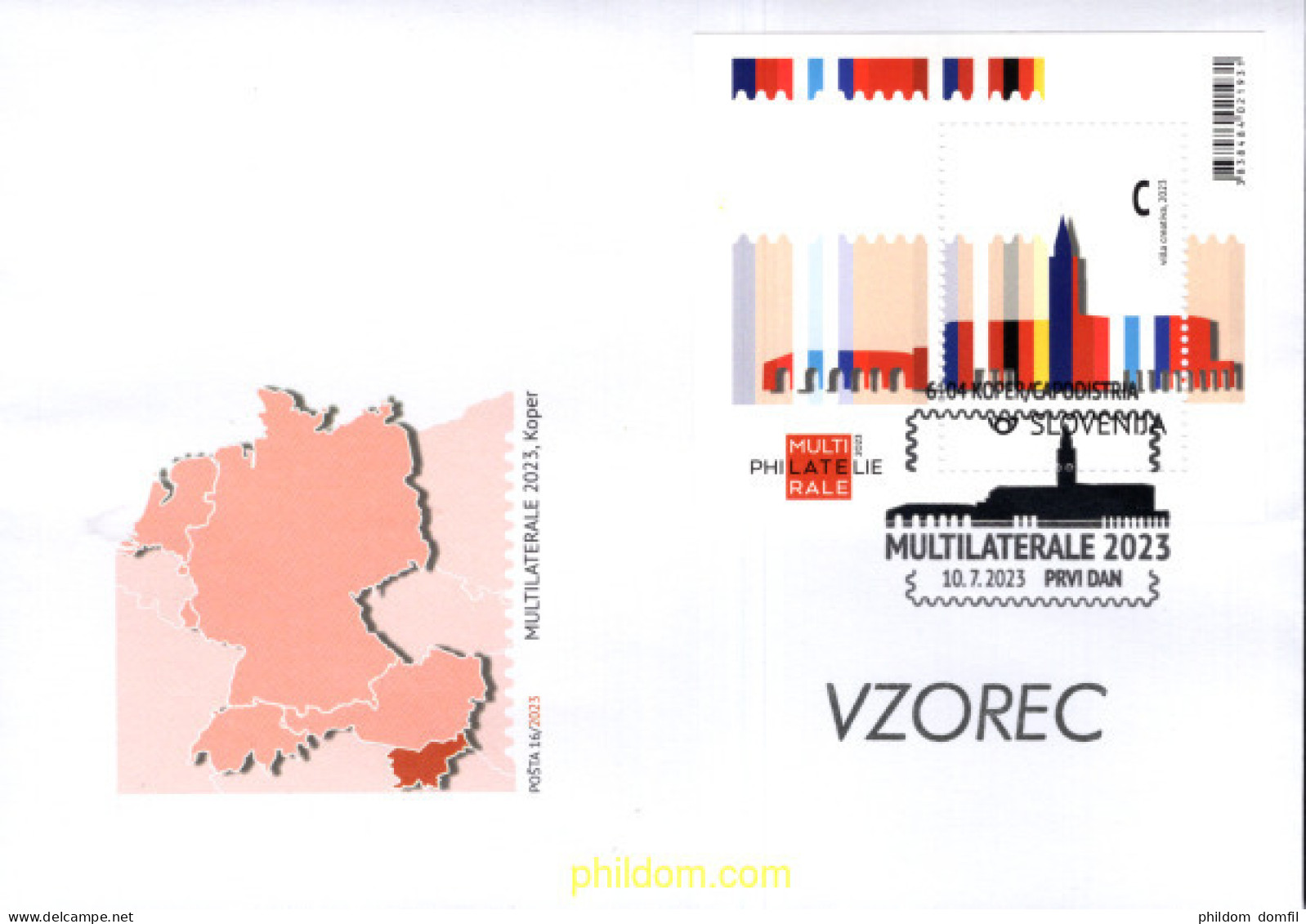 709632 MNH ESLOVENIA 2023 MULTILATERALE - 2023 - Slovénie