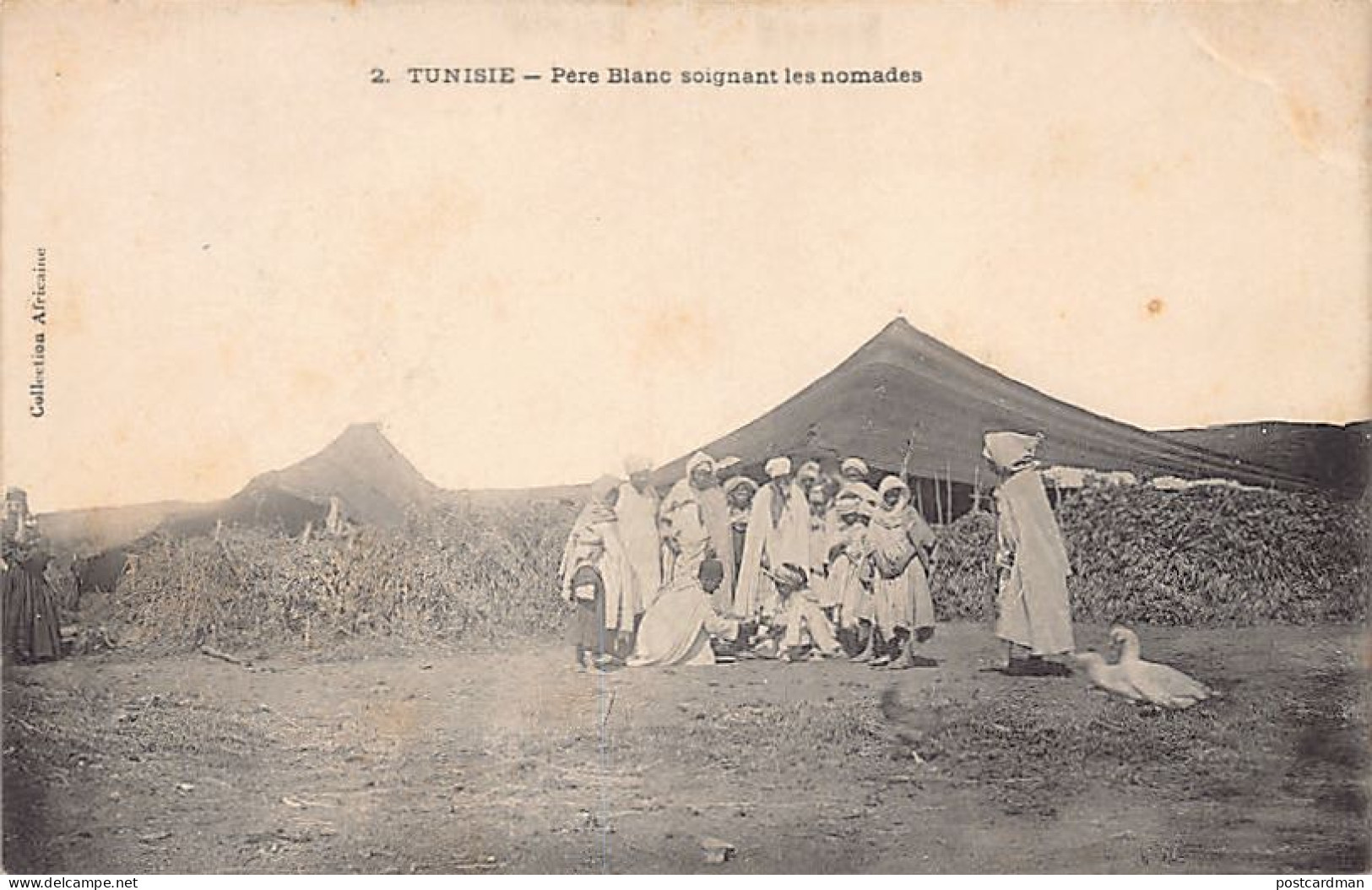Tunisie - Père Blanc Soignant Les Nomades - Ed. Collection Africaine 2 - Tunesië