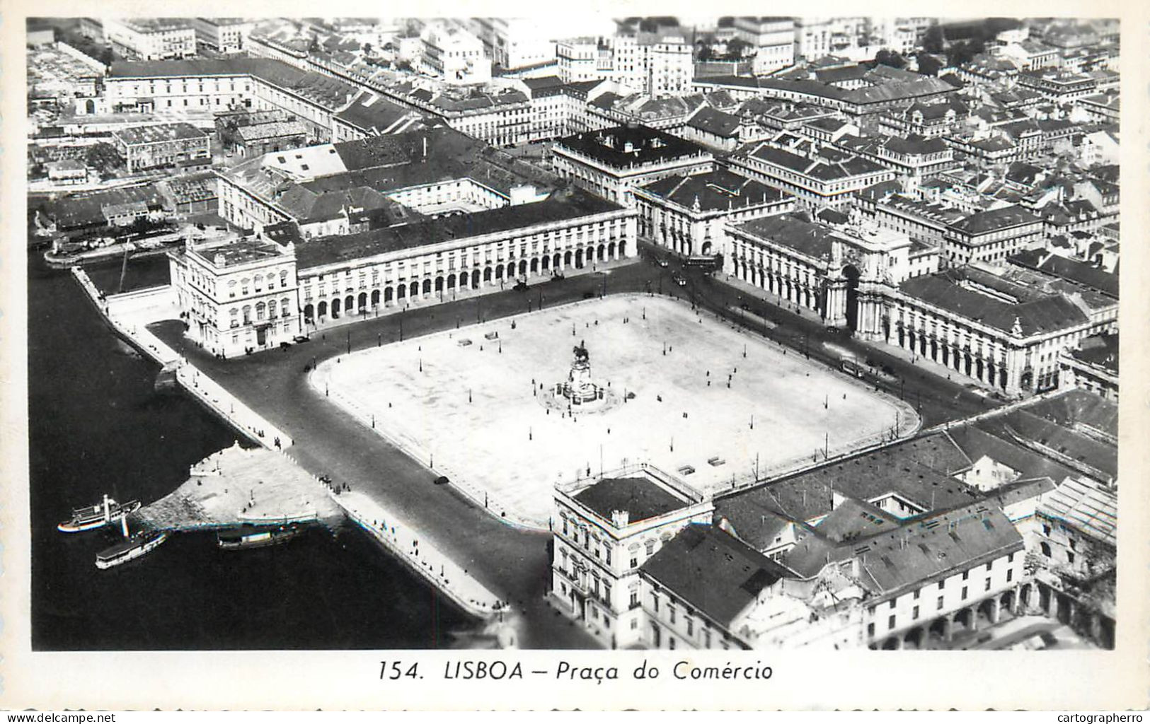 Postcard Portugal Lisboa Praca Do Comercio - Lisboa