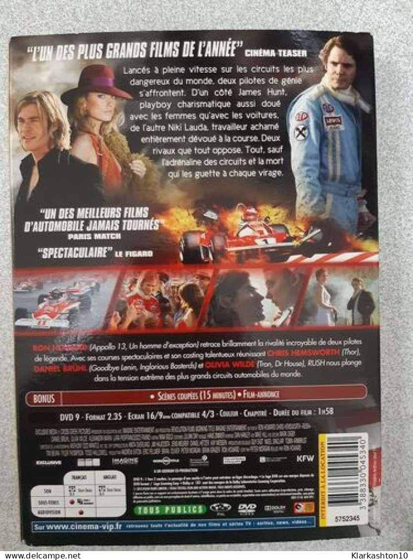 DVD Film - Rush - Autres & Non Classés