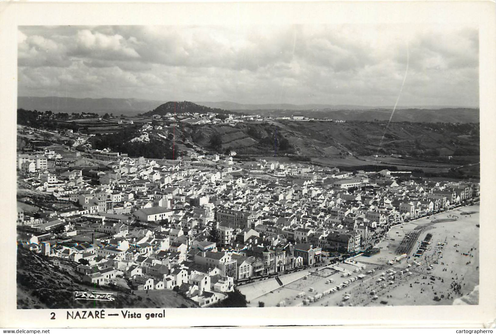 Postcard Portugal Nazare Vista Geral - Autres & Non Classés
