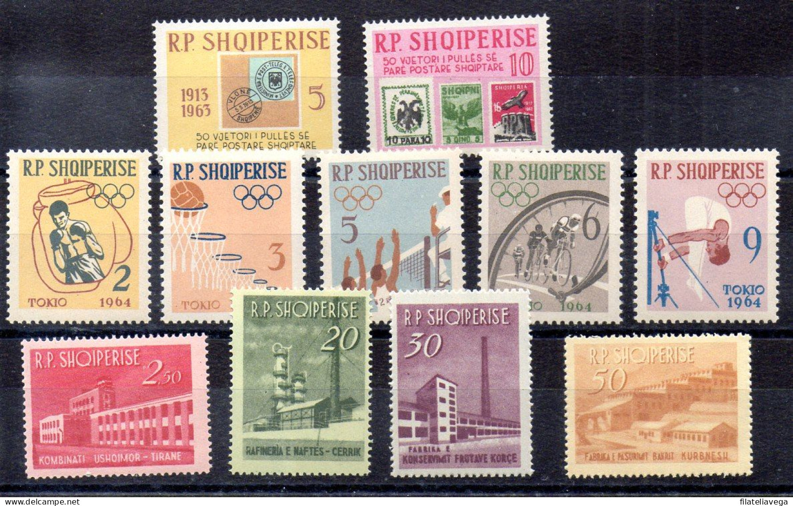 Albania Series Nº Yvert 624/25 + 626/30 + 655/58 ** - Albanie