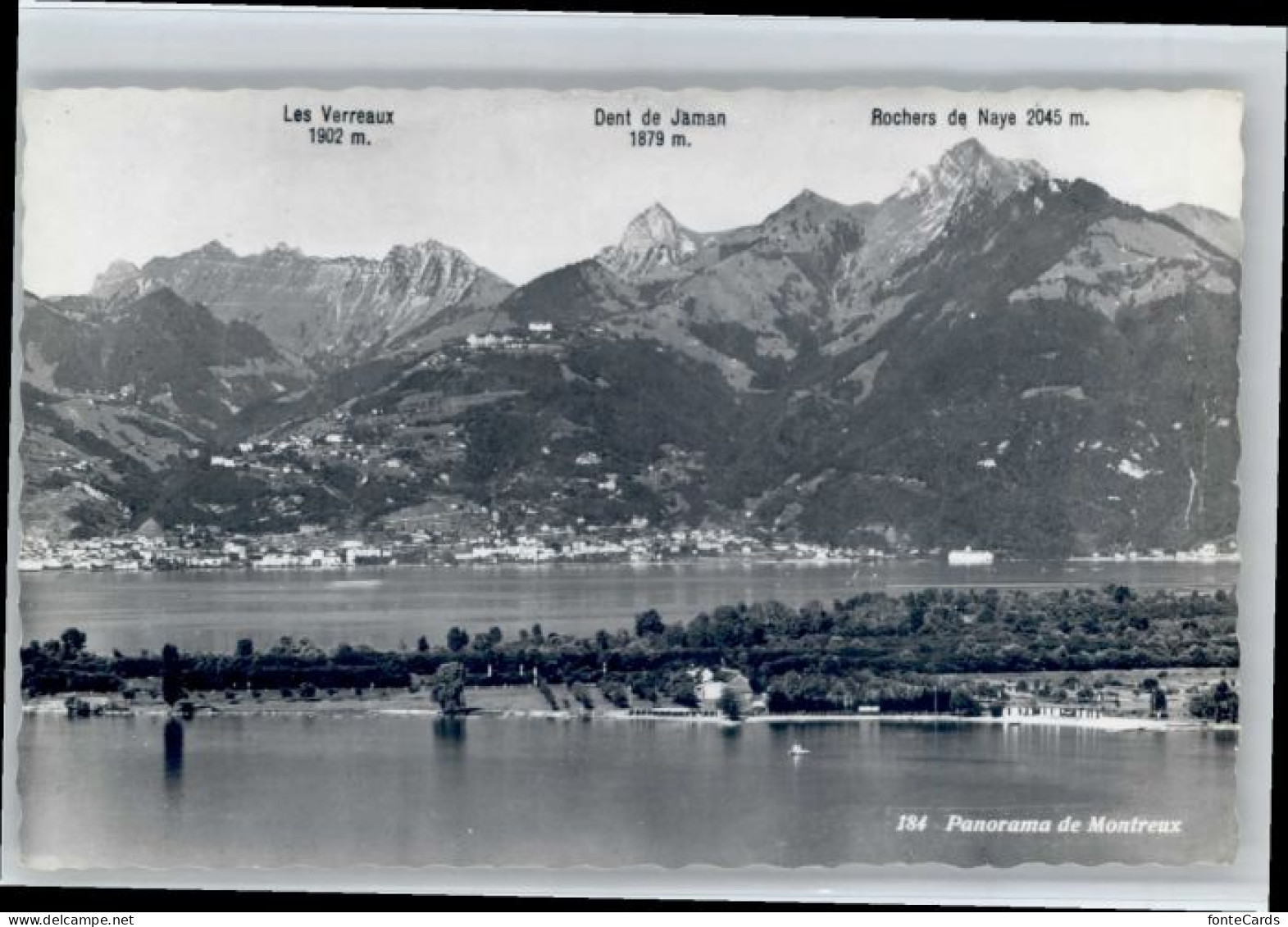 10721918 Montreux VD Montreux Les Verreaux Dent De Jaman * Montreux - Autres & Non Classés