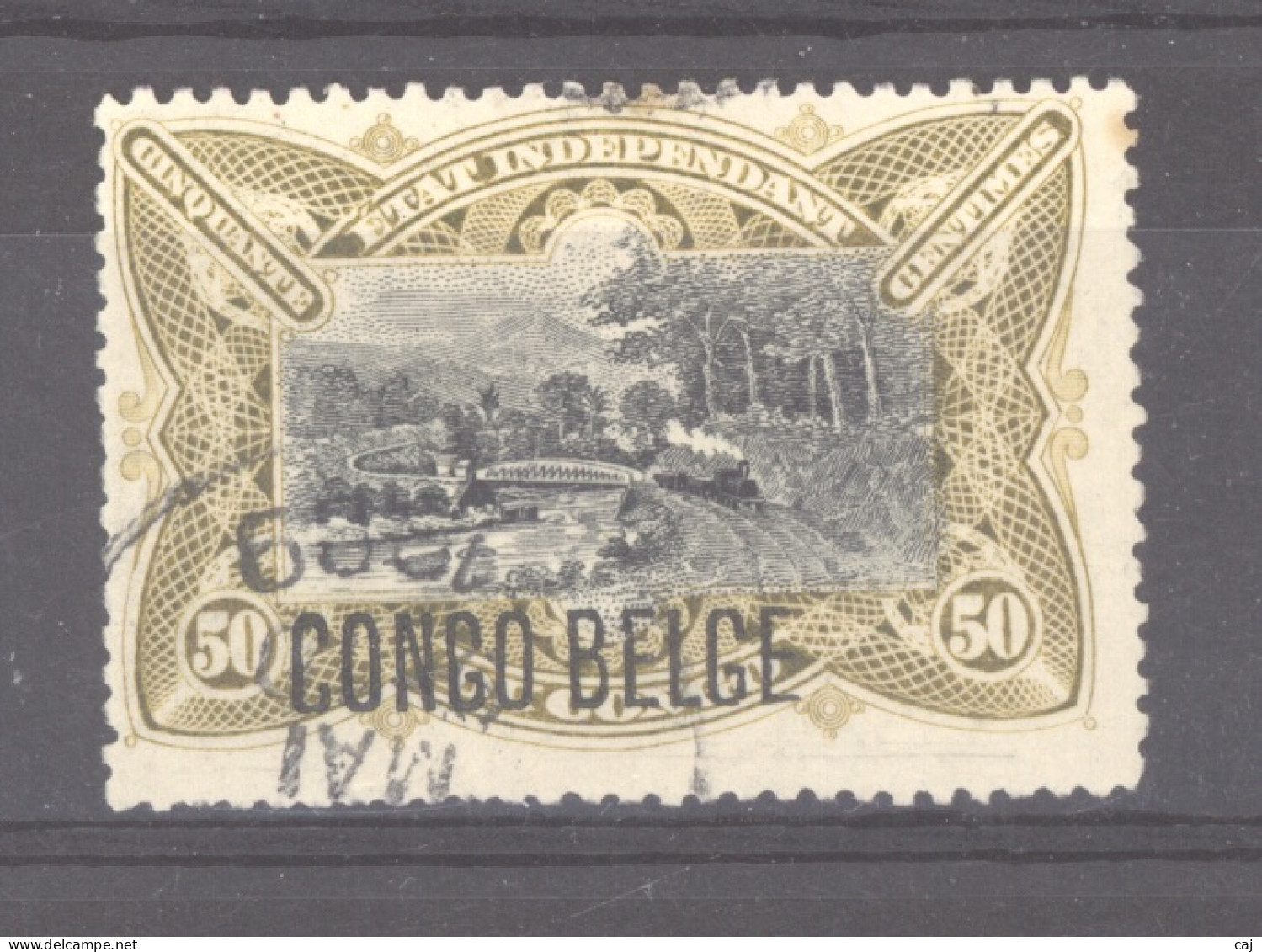 Congo Belge :  Yv  45  (o) - Usados