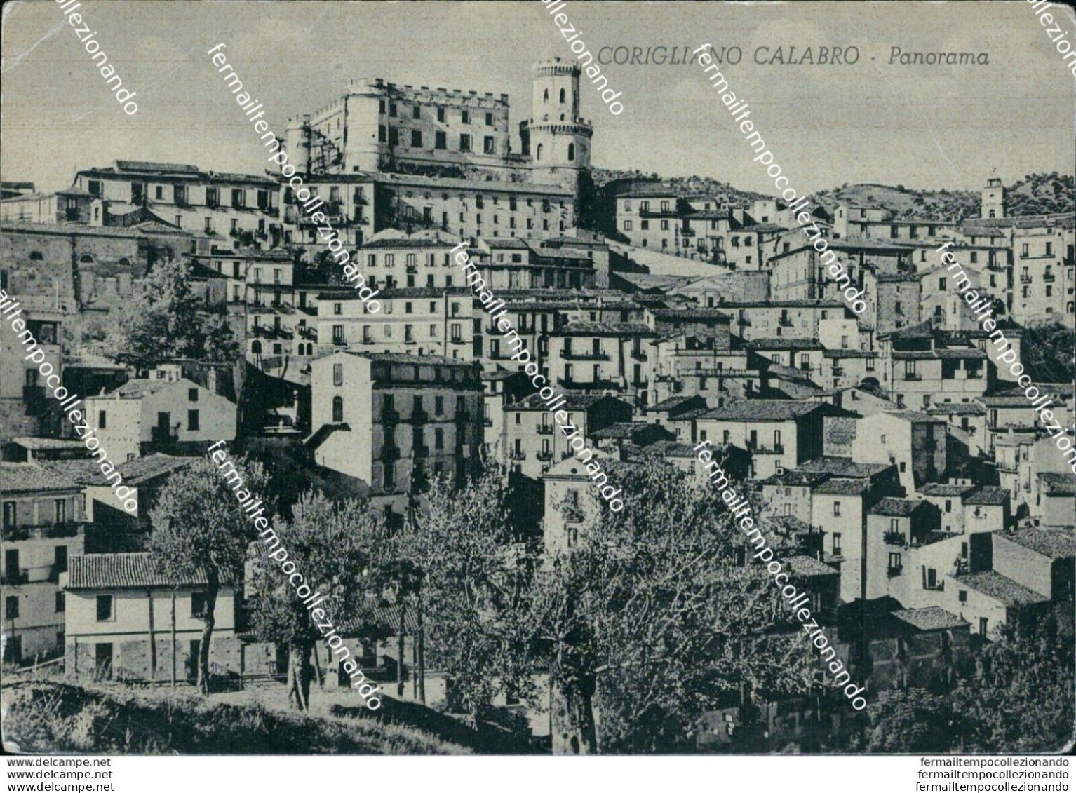 Bc495 Cartolina Corigliano Calabro Panorama Provincia Di Cosenza - Cosenza